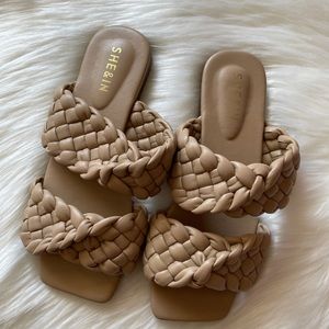 Beige sandals